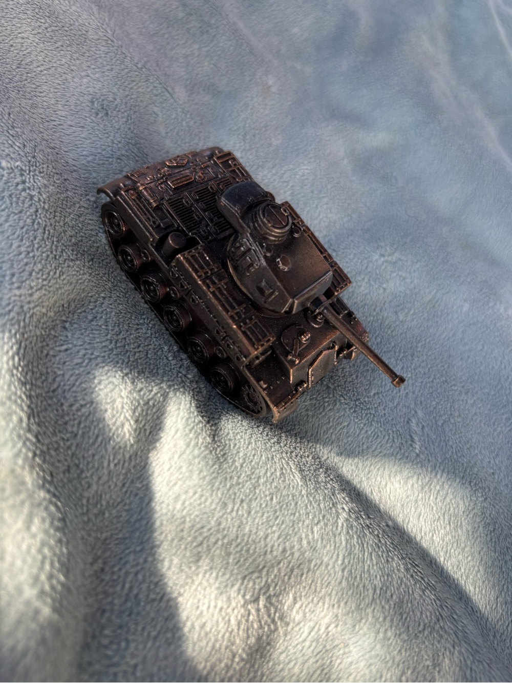 Vintage mini army tank pencil sharpener trinket